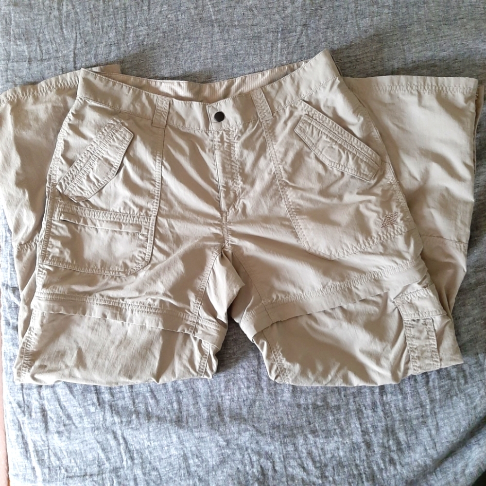 Eastern Mountain Sports Woman's Convertible Nylon Hiking Pants, Size 10S